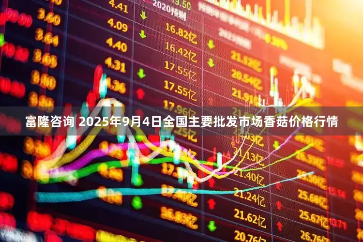 富隆咨询 2025年9月4日全国主要批发市场香菇价格行情