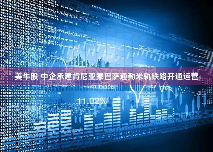 美牛股 中企承建肯尼亚蒙巴萨通勤米轨铁路开通运营